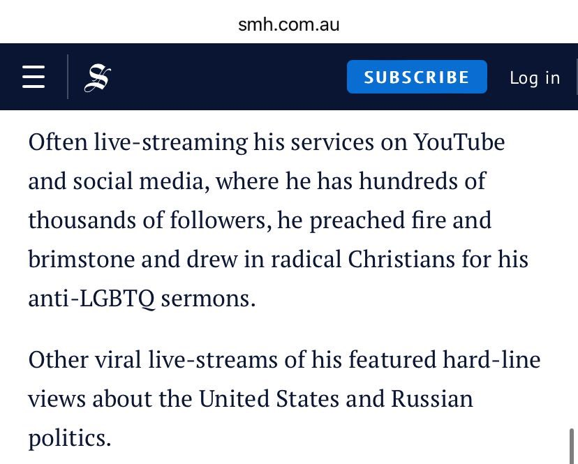 Jadi pendeta ortodoks Asiria #MarmariEmanuelt yang ditikam di Sydney:

- pro-Palestina
- pro-Rusia
- Anti vaksin
- Anti-LGBT

Jadi pahamkan kenapa ia diserang dan siapa otak penyerang tersebut?