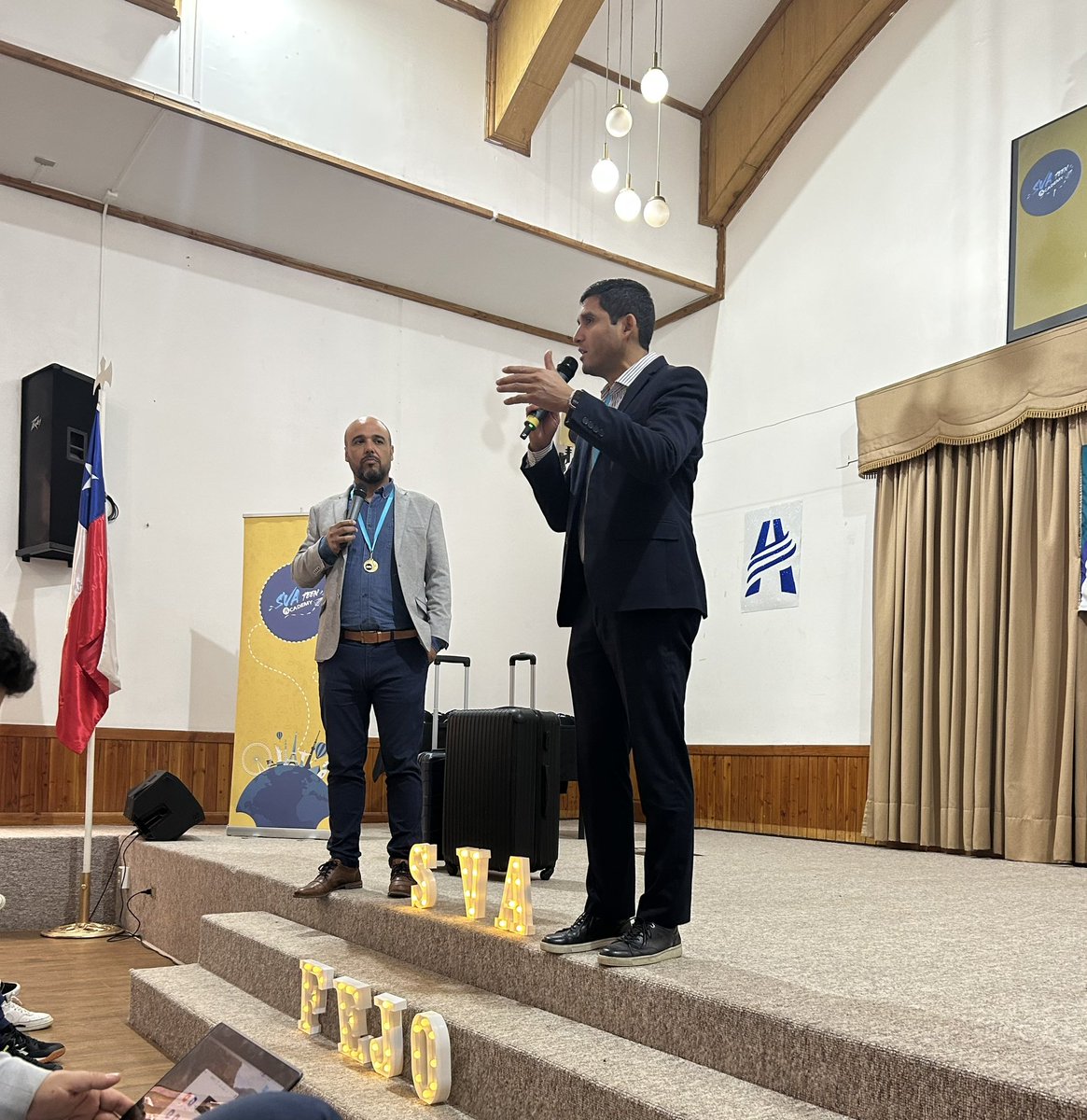 Hoy dimos la  apertura a SVA Teen Academy en Colegio Adventista de Temuco <a href="/iasdchile/">Iglesia Adventista del Séptimo Día en Chile</a> <a href="/ntchile/">Nuevo Tiempo Chile</a>