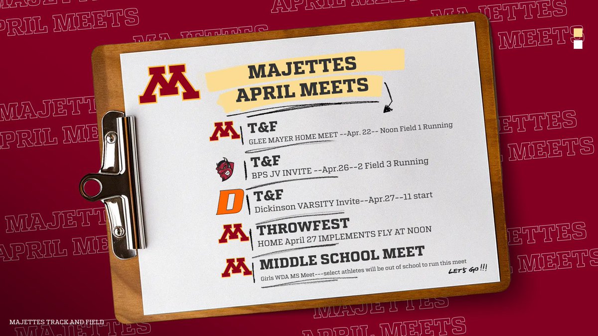 Majettes Track & Field tweet media