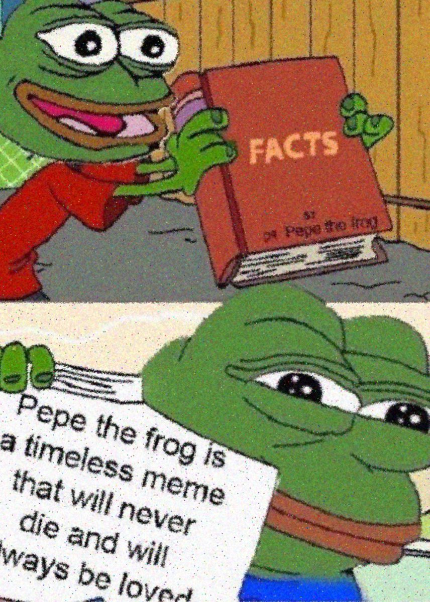 Can’t believe it’s been a whole year. This frog changed my life forever. Long live pepe. Long live memes.