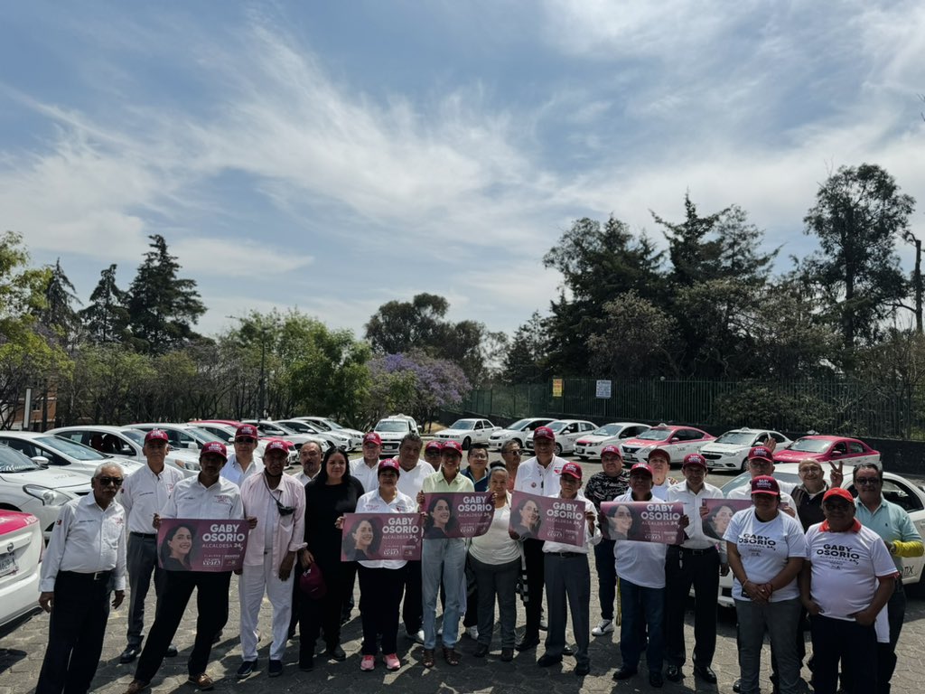 TRANSPORTISTAS 4T 🚘 🫶🏽 Gracias al Movimiento Nacional Transportista por el respaldo. 💪🏽 Cada día somos más los que queremos que esta alcaldía tenga un cambio transformador.🔥 #Alcaldesa24Siete #Tlalpan