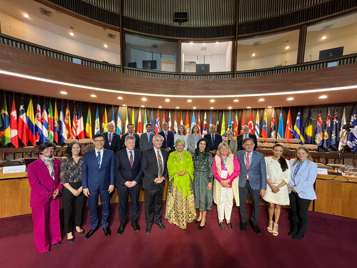 In a rich discussion and exchange with UN DSG @AminaJMohammed, the #RCPLAC reflected on global and regional priorities and opportunities for 2024 with a focus on key transitions in the leadup to the Summit of the Future.