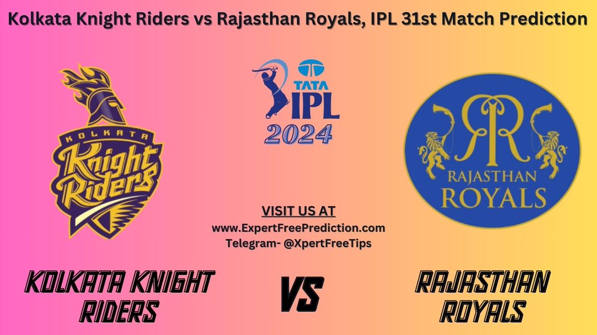 Kolkata Knight Riders vs Rajasthan Royals IPL 2024 31st Match Prediction

#RRvsKKR #KKRvsRR #RAJvsKOL #KOLvsKOL #IP31stMatch #RajasthanVsKolkata #IPL2024 #viratkohli #ipl #msdhoni #rohitsharma #cricket #ExpertsFreeTips

Read Here- expertfreeprediction.com/rr-vs-kkr-bett…