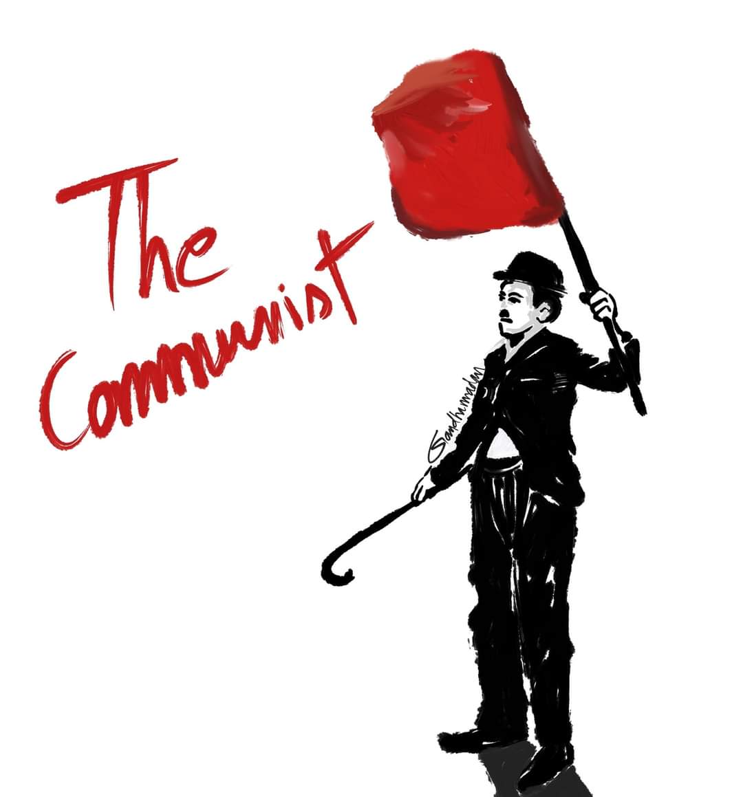 "If I'm called a communist for loving people, Then I'm a communist"

Today is Charlie's birthday.
Happy Birthday The Great Charlie Chaplin.