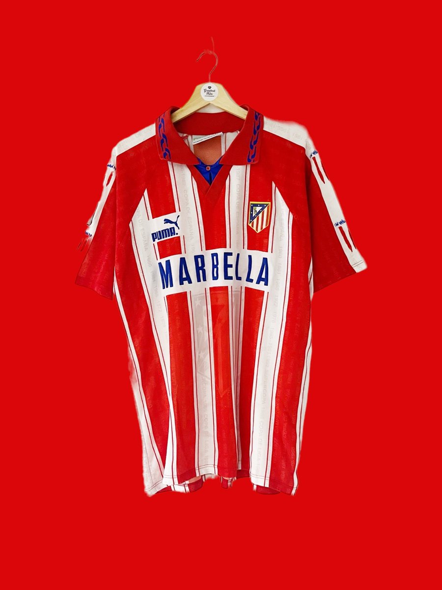 🔥 NEW IN 🔥

1995/96 @atleticodemadrid home shirt by @puma - size large 👌

Will they make it through in the @championsleague tonight❓

#atleticomadrid #madrid #shirt #football #vintage #retro #classic #footballshirt #newin #just #dropped #90s #championsleague #tonight