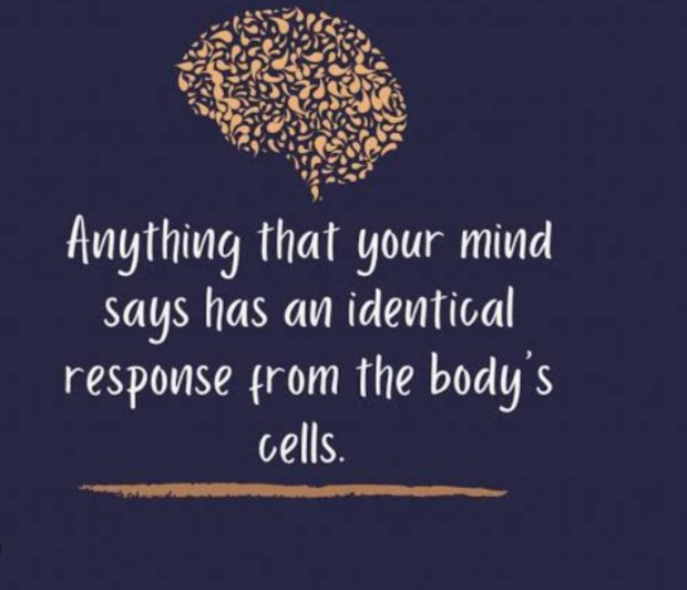 Interesting fact!! Did you know?? Anything that your mind says has an identical response from the body cells.. #PTI_Folllowers