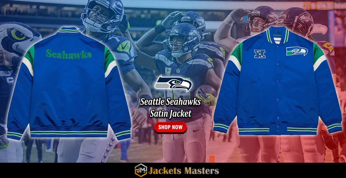 #SeattleSeahawks #Heavyweight Royal Full-Snap Varsity Satin Jacket.
Shop From jacketsmasters.com
-----------------------------jacketsmasters.com/product/seattl…
#gift #sale #ootd #style #cosplay #costume #fashion #Jacket #Seattle #Seahawks #seahawksfan #seahawksnation #seahawksfootball