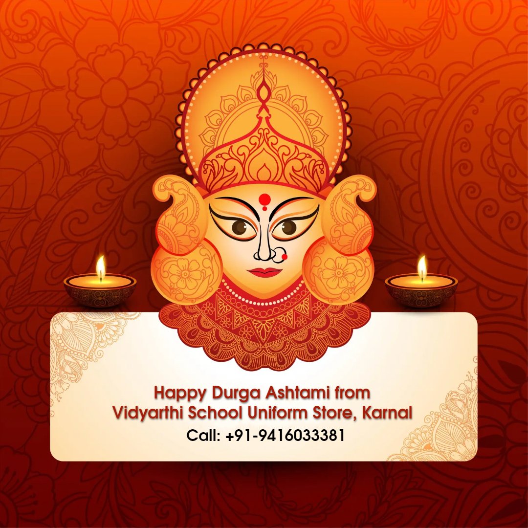 VidyarthiStore's tweet photo. Wishing you a very Happy Durga Ashtami, may Goddess Durga guide you on the path of righteousness and lead you to the success and prosperity. 
#HappyDurgaAshtmi #DurgaAshtami2024 https://t.co/R5XqMp6YUE