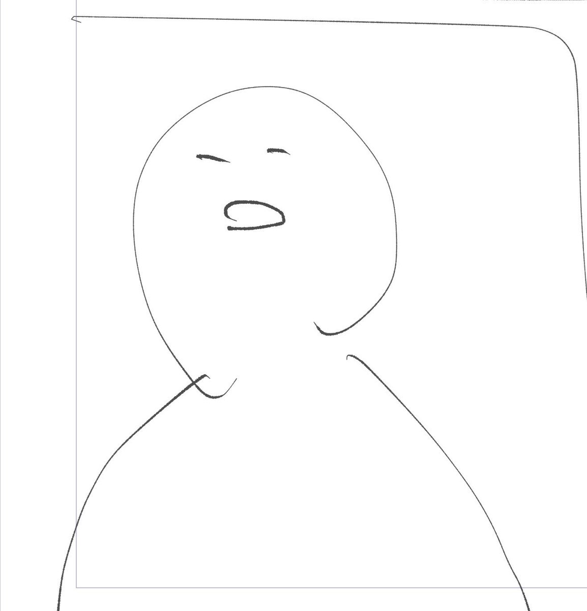これのラフなんだ 
