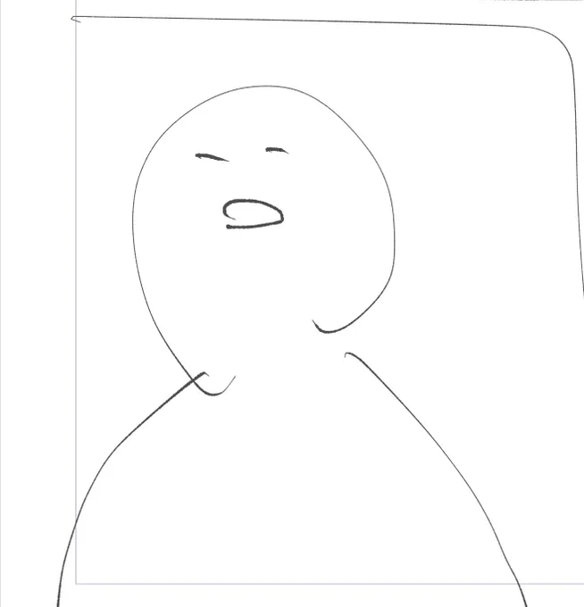 これのラフなんだ 