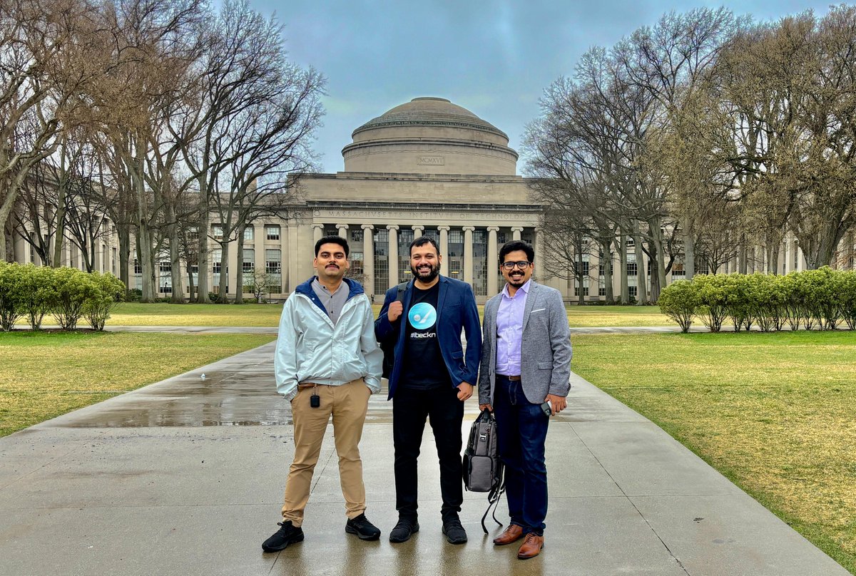 Last week, we had the exciting opportunity to present the transformative possibilities of AI in combination with Beckn at the MIT Media Lab @medialab. Think decentralised AI! A big thank you to Prof. Ramesh Raskar, Prof. Kent Larson and Santanu Bhattacharya. It was incredible to