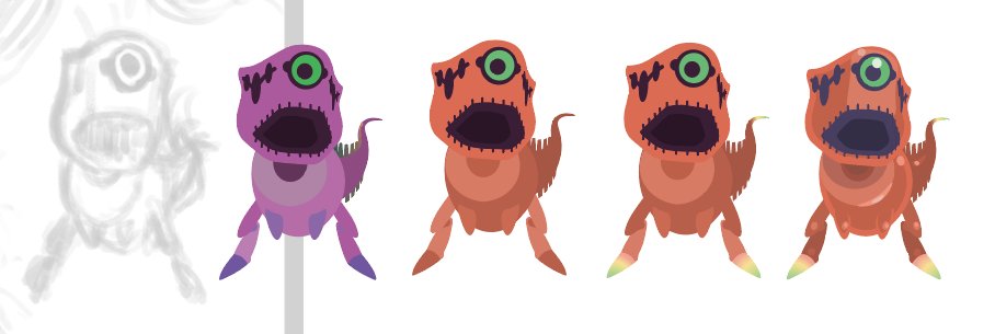 「アカガウをイラレで作る順序。くっそ適当なラフからはじまる。 」|イネ🐨🐱☕️4/16フレチ２４京都のイラスト