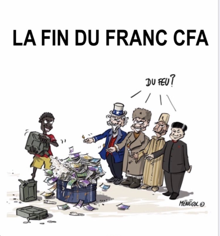 noahjeanj's tweet photo. 🚨URGENT‼️Sénégal 🇸🇳 qui change✊
Arrosage de l’idée d’une nouvelle monnaie par le nouveau gouvernement.
Le ministre de l’économie reconnaît que seule la souveraineté monétaire libre.
🐭: la junte de France 🇫🇷 dira alors quoi cont cet état démocratique*?
#StopCfa
@normand95244005 https://t.co/Q4hpYQp8ZA