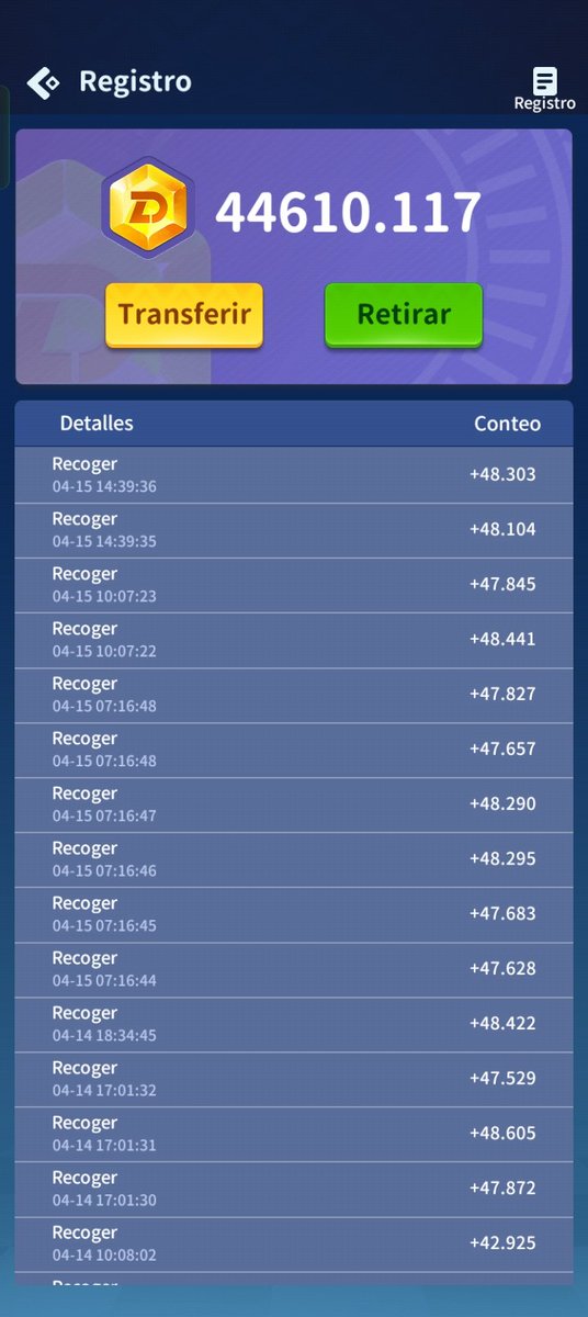 cryptopuxiii's tweet photo. These are yesterday's earnings 04/15/2024
+55 $TOTEM and +470 #mDMT totally free in less than 24 hours
Have fun playing @dragonmaster_co and earn rewards in every game at no cost.
Play and win 👉 https://t.co/q6TmronzSf
#play2earn #free #Crypto #cryptocrash #CryptoNews https://t.co/eMO9Snvlms