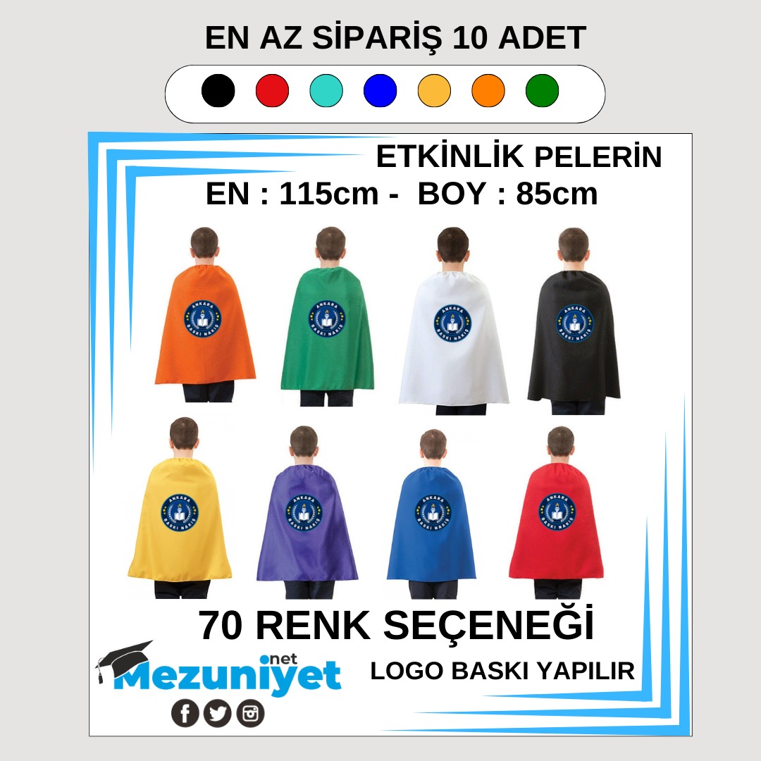 cubbevekep's tweet photo. Etkinlik Pelerini #pelerin #etkinlik 
-
-
-
-
-
#beyazpelerin #turuncupelerin #yeşilpelerin #siyahpelerin #saripelerin #morpelerin #mavipelerin #kirmizipelerin #ayyıldızpelerin #pembepelerin #buzmavipelerin #çocukpelerin #Tbt #SONDAKIKA #batikent #Beypazarı #zaha https://t.co/XUhylMQR8J