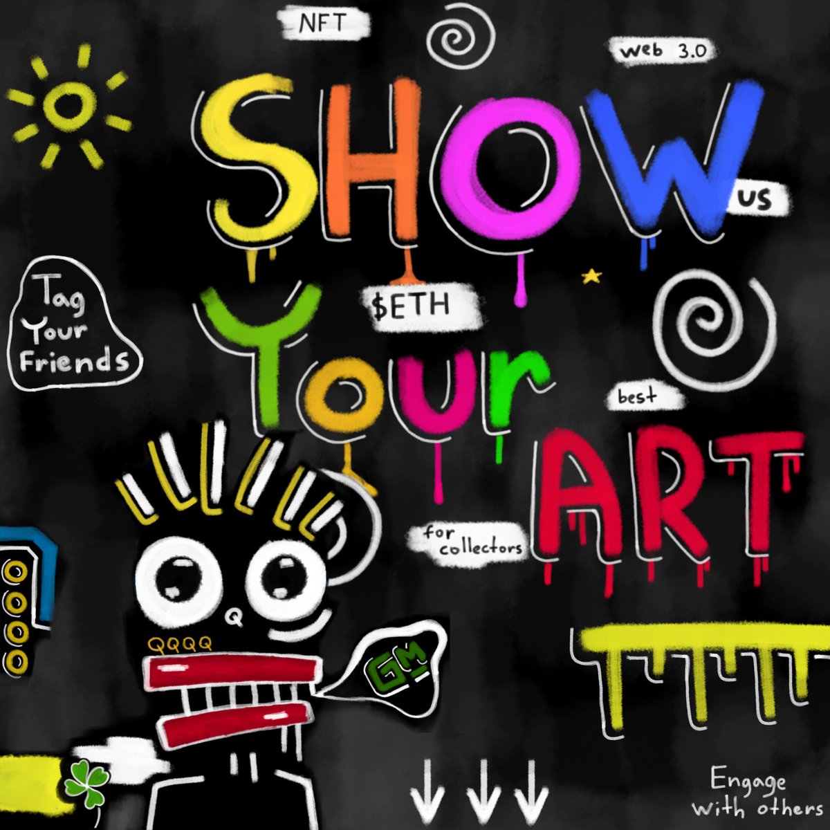 GM #TEZOSTUESDAY 

#TEZOS ART SHARE ⭕

   - Editions ( LE, OE) 💎
   - Price ( with $XTZ ) 💸
   - Link 🔗

   - Tag 2 friends (...or more ) 🫂

👁️‍🗨️ RT my pinned 📌 (...if you like )