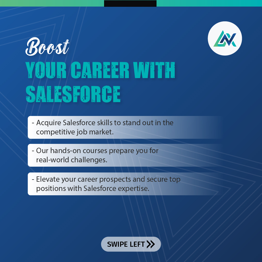 learnowx's tweet image. Uncover the Benefits of Our Salesforce Developer Course with Learnow! 🚀 Elevate your career with hands-on training, expert guidance, and industry-recognized certification. Don't miss out on this opportunity!
#Salesforce #DeveloperCourse #CareerBoost #ProfessionalDevelopment