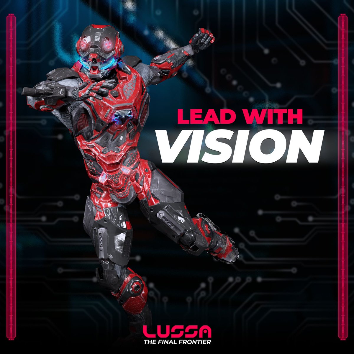 Be the Commander in Lussa - a leader who navigates through cosmic chaos with the wisdom of the Mind Stone 🧠 Strategic moves and powerful decisions await your command🗿 Join our #Lussa community on Discord 👉🏼 discord.gg/lussaio #Web3 #Gaming #MMO #MindStone #Power