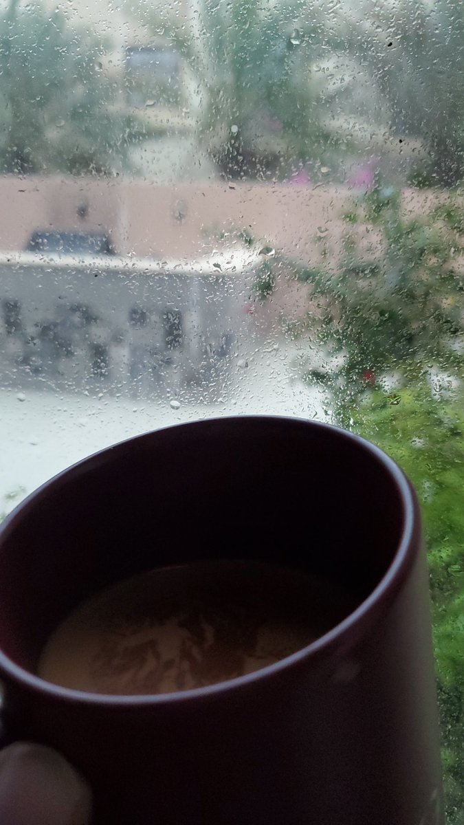 ektajesswani's tweet image. Rains &amp;amp; Chai ⛈️☕️... no better combination! Add in the work from home effect too! ❤️  

What a charm!! 😄 

#dubairains #thuderstorm #unusualweather #love #nofilter #mydubai