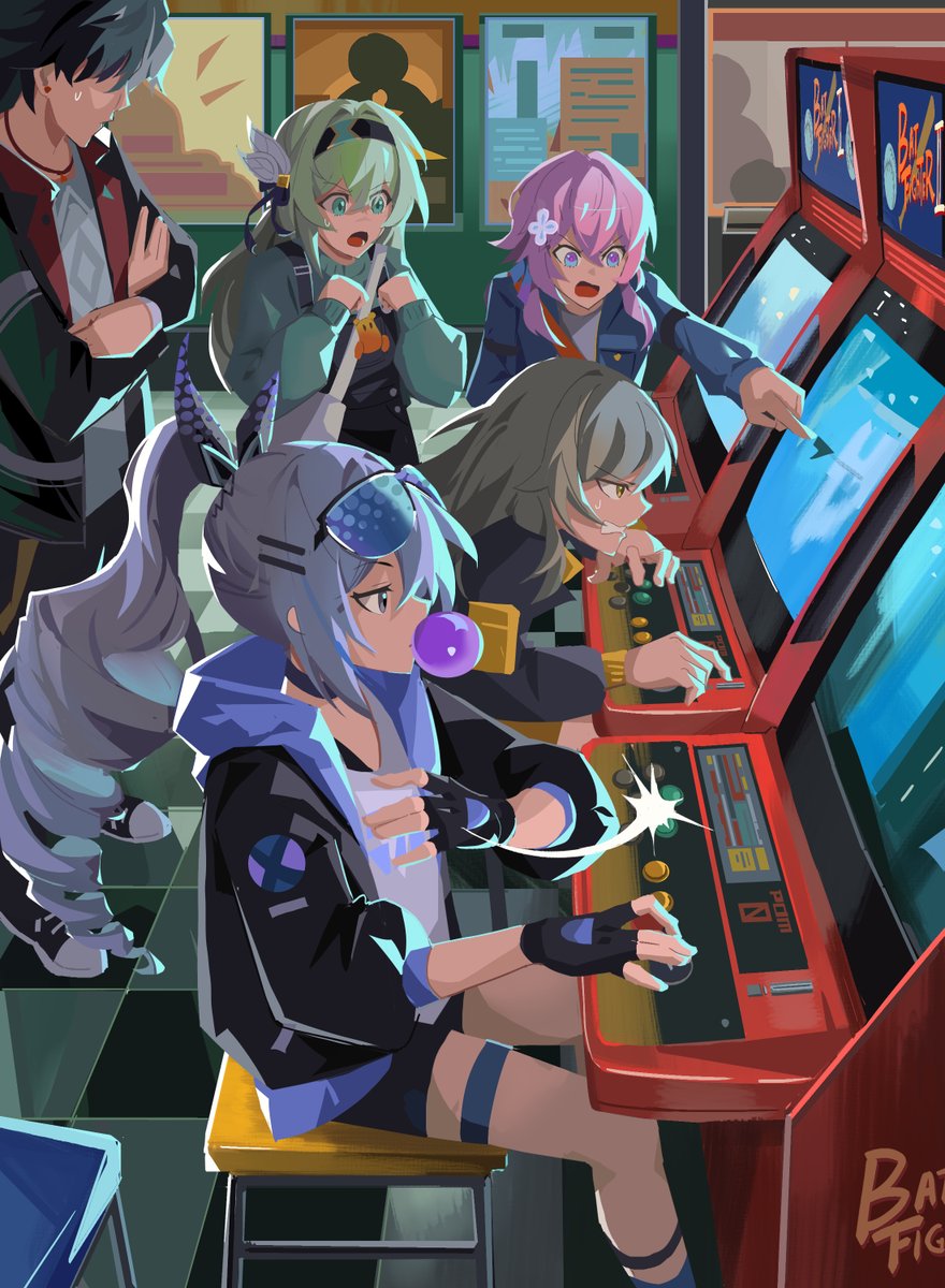 #HonkaiStarRail 
Blade was stuck with day care duty.

P.S: spare some Jadrr 
GU0MC6VK6N