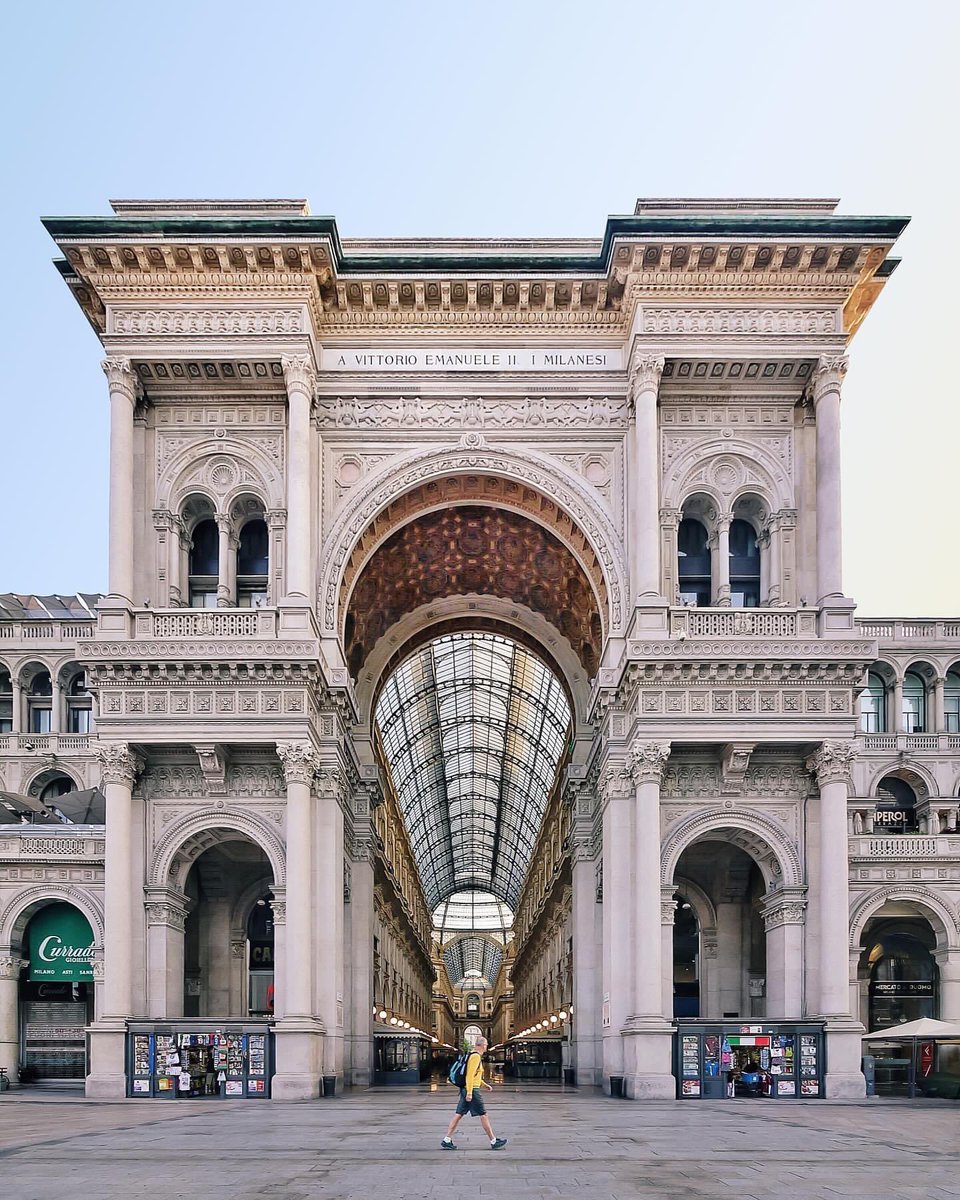 Galería Vittorio Emanuele II, Milán, Italia 🇮🇹