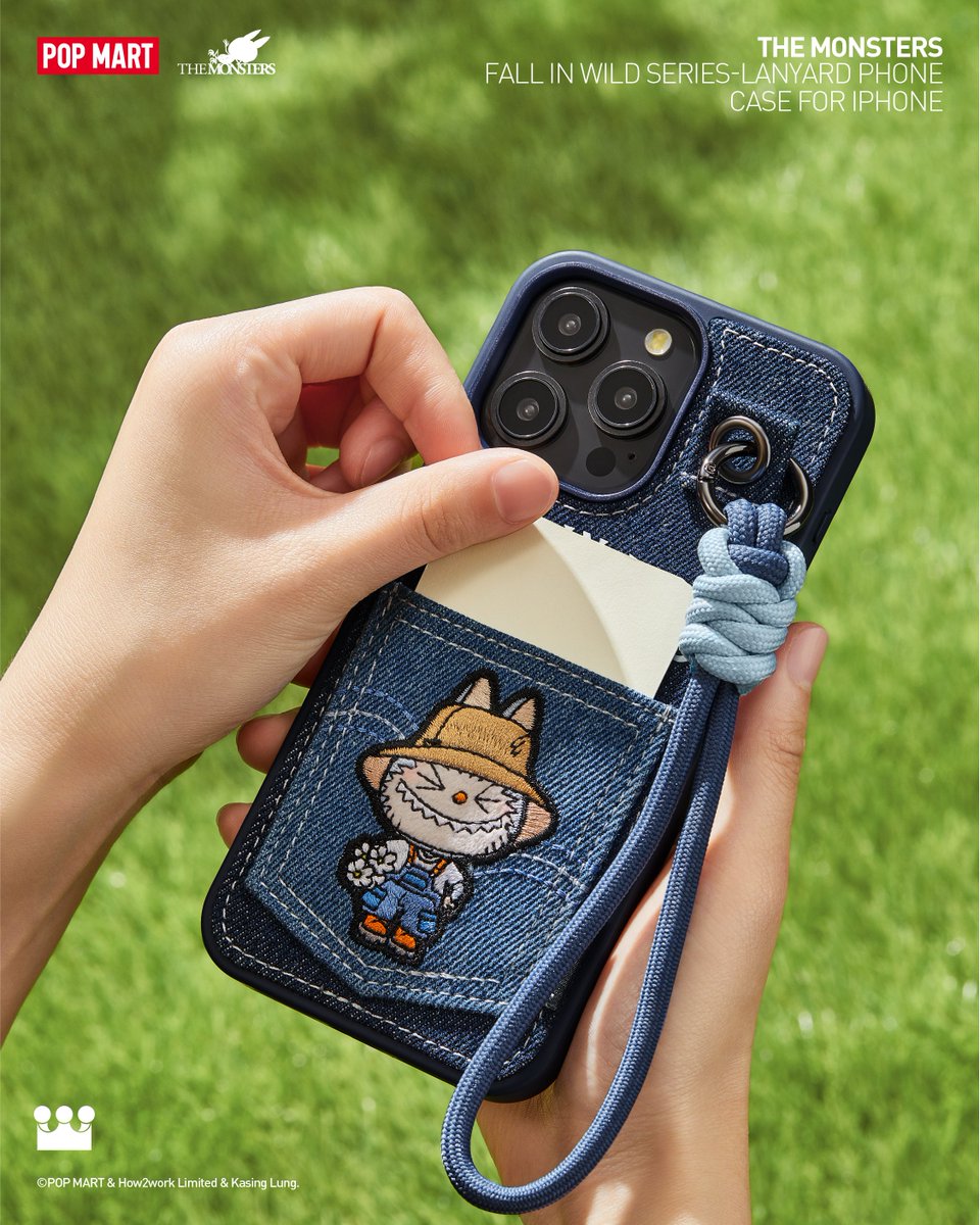 POPMART【ポップマート】デニムエプロン&バッグ POP MART THE MONSTERS