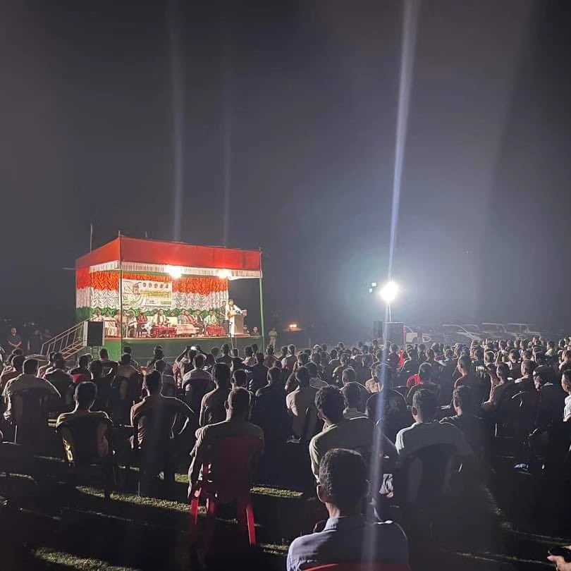 nppmeghalaya's tweet photo. Our National President, HCM Shri. @SangmaConrad, seeking blessings for our MP candidate, Smt. @agathasangma, who's contesting for the 2-Tura Parliamentary Constituency, at Bhajamara, West Garo Hills yesterday.
#VoteforAgatha #VoteforNPP #MeghalayaforNPP #LokSabhaElections https://t.co/hqklqYXAwl