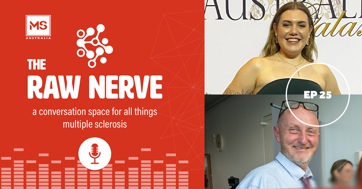 Andrew and Ebony share three things in common – an employer, a neurological condition, and a passion for raising awareness of multiple sclerosis while advocating for those living with MS. 🎙️Listen to the latest episode of The Raw Nerve podcast 👉 bit.ly/3Uj81T4