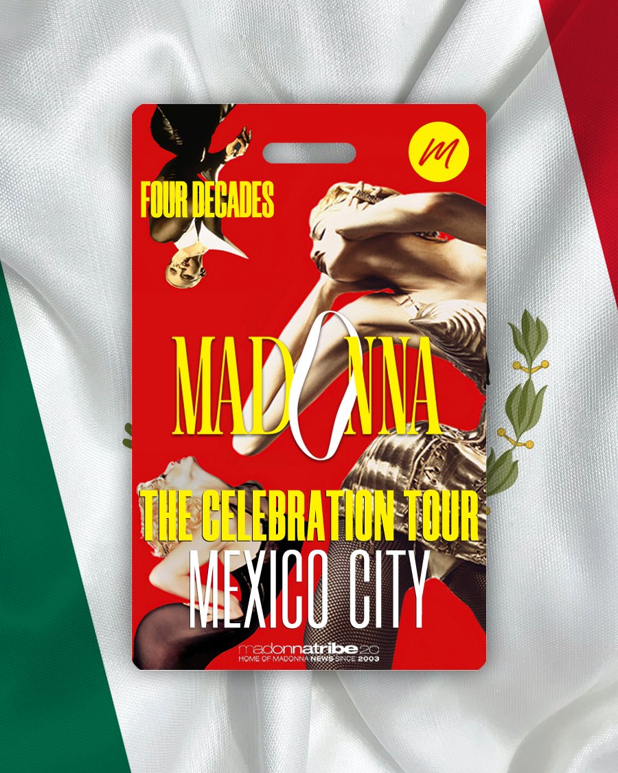 madonnatribe's tweet image. Mexico you're next! ¿Están listos? 🇲🇽
#Madonna #MadonnaCelebrationTour #MexicoCity