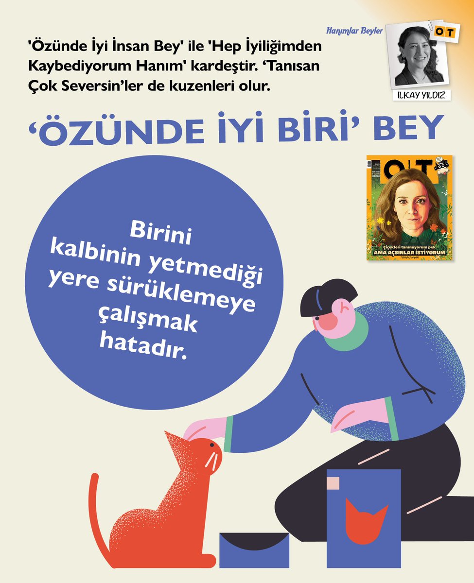 Birini kalbinin yetmediği yere sürüklemeye çalışmak hatadır. 
📝 #İlkayYıldız 🌸 #Nisan 📚 #OTdergi
