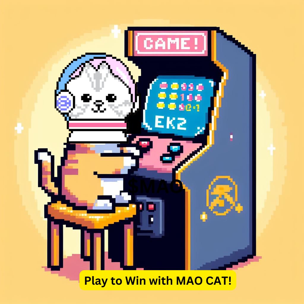 maocatcoin's tweet photo. Play to Win with MAO CAT! https://t.co/q1JcxvCarN
