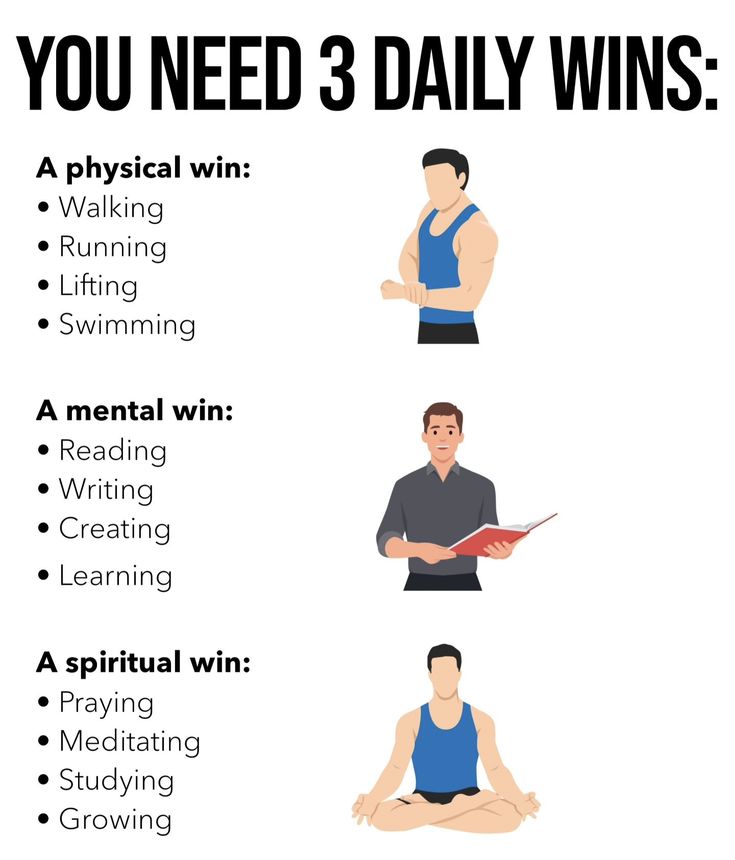 Three daily wins make the perfect recipe for a fulfilling day! 💪#mentalhealth #mentalillness #anxiety #depression #therapy #counseling #psychology #mindfulness #selfcare #stress #trauma #mentalhealthsupport #mentalhealthrecovery #wellness #mentalhealthadvocate #endthestigma