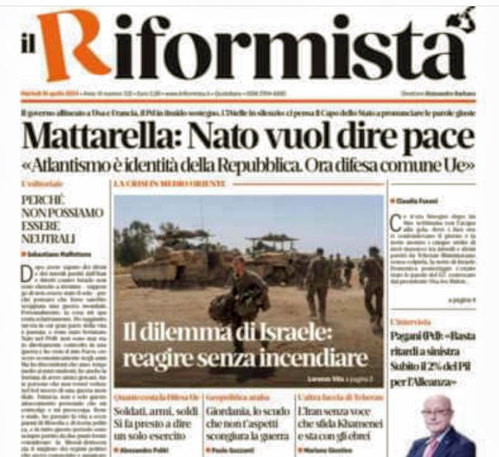 Grazie Presidente ! Sfatiamo la convinzione della Nato accerchiatrice della Russia e causa di tutti i conflitti