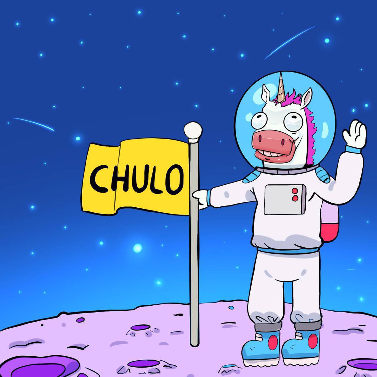 @CryptoTony__ GM $CHULO Legends. The only unicorn on Solana with a great community 🦄🦄🦄🦄🦄🦄🦄🦄🦄🦄🦄.
Join and be part of the $CHULO gang :

t.me/chulocoinonsol