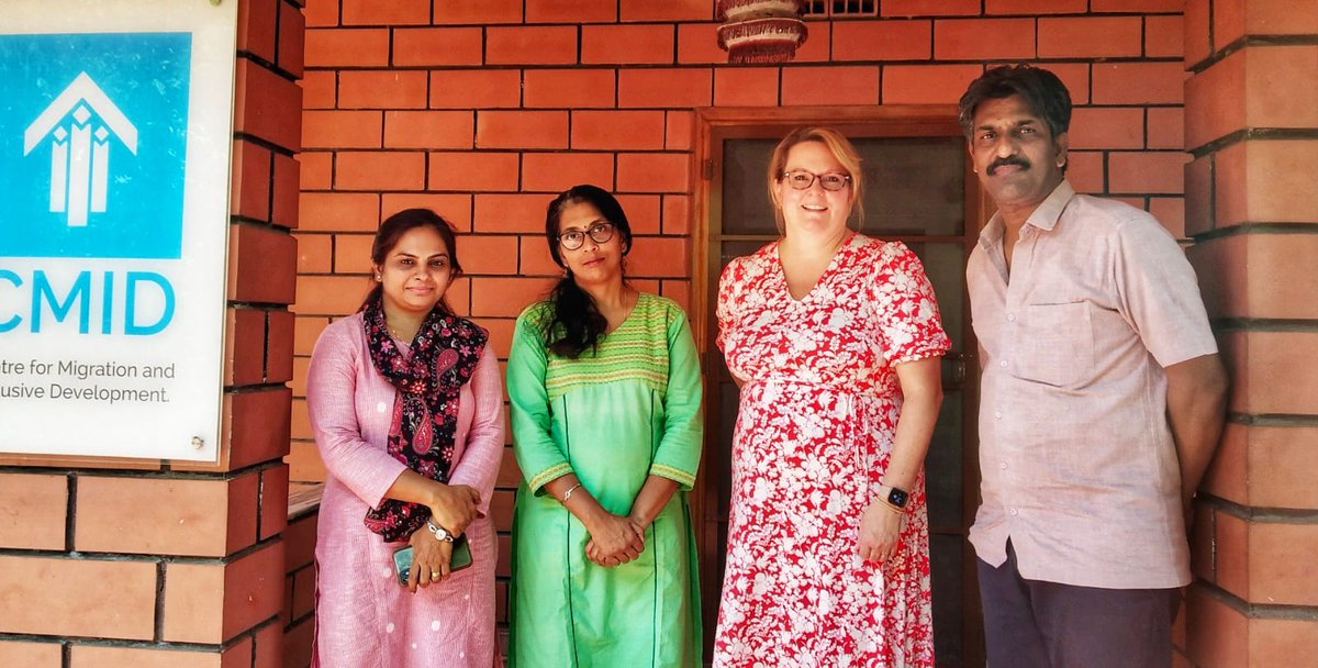 A two-member team from the office of the US Consulate General, Chennai, visited CMID and discussed internal migration in India. 

#indiainternalmigration #migrationmatters #migrationpolicies #collaborations #cmid