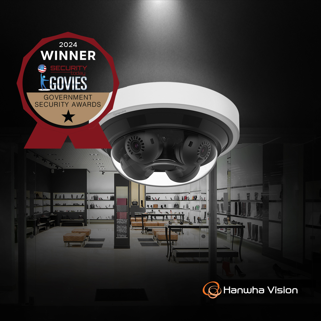 #HanwhaVision is proud to be a winner of a 2024 GOVIES Government Security Awards for its four-channel, multi-directional camera  in the 'Video Surveillance Cameras' category!

Learn more: bit.ly/49wWrIs

#SecuritySolutions #SecurityGovies #SecurityCamera