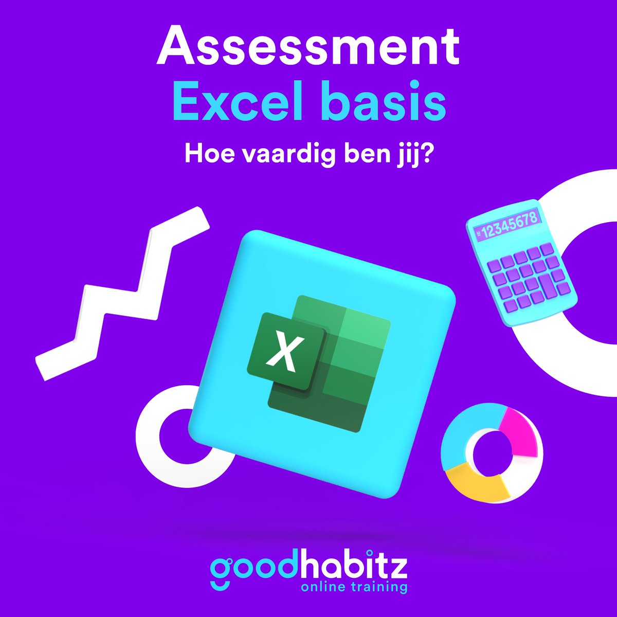 Kun jij alles oplossen met grafieken en tabellen? Speel je graag met getallen? ➗ Of raak jij al de kluts kwijt zodra je Microsoft Excel opent? Test jouw Excel vaardigheden met ons assessment en ontdek de ins en outs van dit programma. 🤷 Probeer het assessment nu zelf!