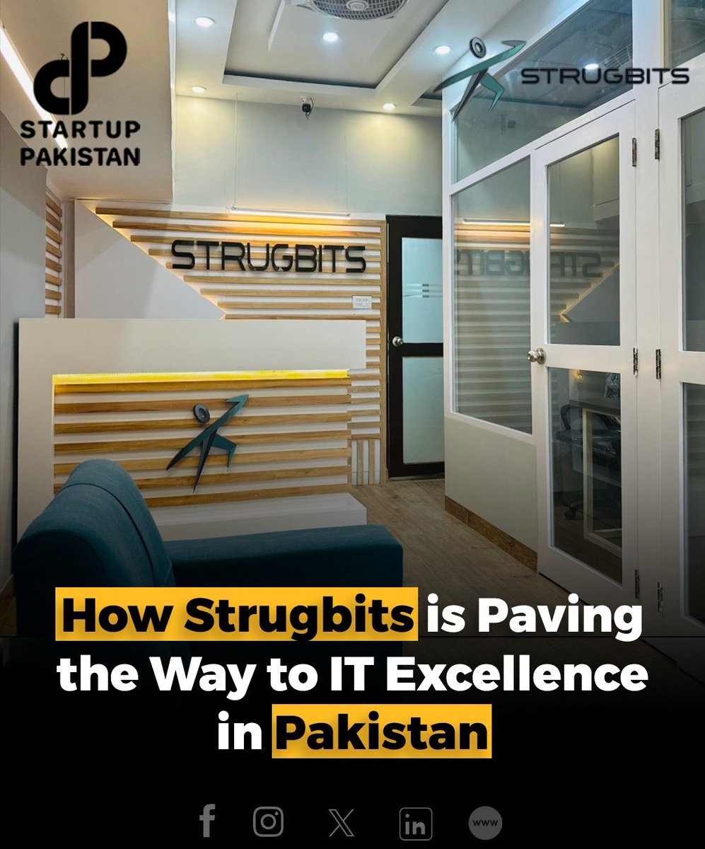 PakStartup's tweet photo. Ever dreamed of being part of something big in the world of IT? Well, hold onto your thoughts because we're about to take you on a ride through the exciting world of Strugbits
Read Details: https://t.co/VRi8yp0AXf
#Strugbits #IT #Pakistan https://t.co/nhTZ7tc31m