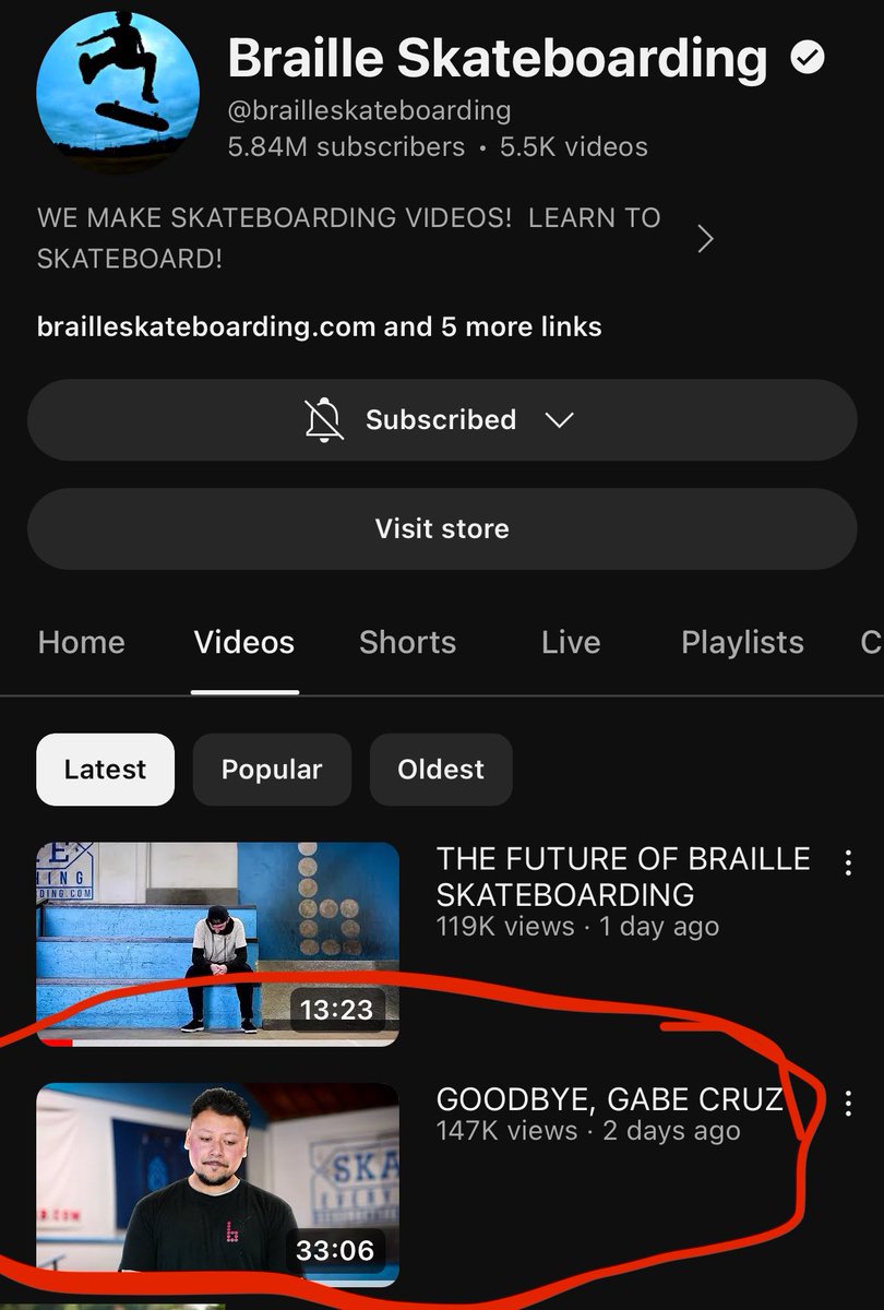 I’m like ready to cry I deleted the @BrailleSkate app and 2 days later Gabe’s leaving😭 I look forward to see where we go from here