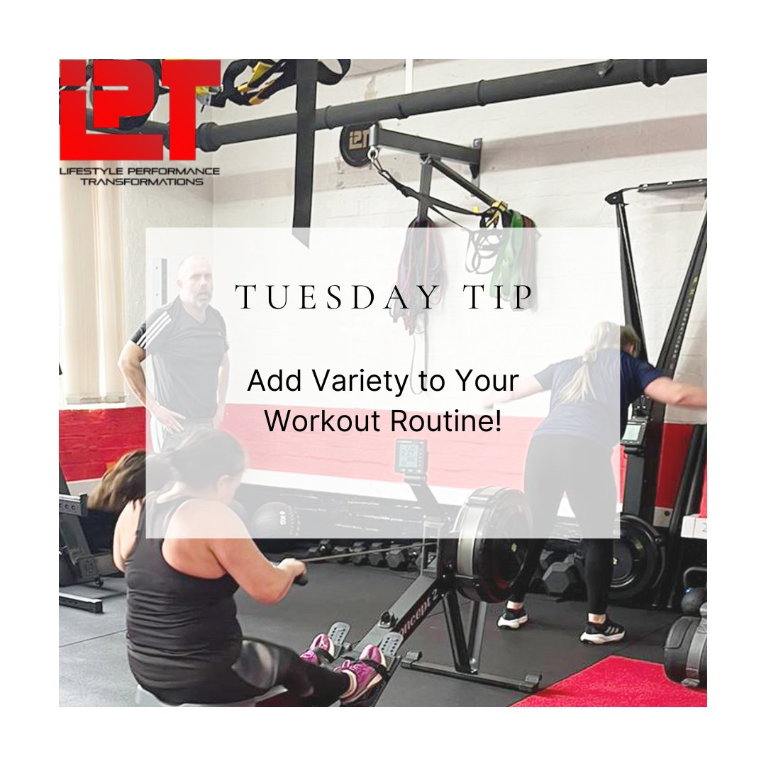 lifestylept's tweet photo. 𝗧𝘂𝗲𝘀𝗱𝗮𝘆 𝗙𝗶𝘁𝗻𝗲𝘀𝘀 𝗧𝗶𝗽: 💪

Maximize your workout by adding variety! Your body thrives on new challenges, so mix up your routine with different exercises, intensity levels, or try a new fitness class.

Not only does variety prevent boredom, but it also targets diffe https://t.co/h9PlVWX8F6