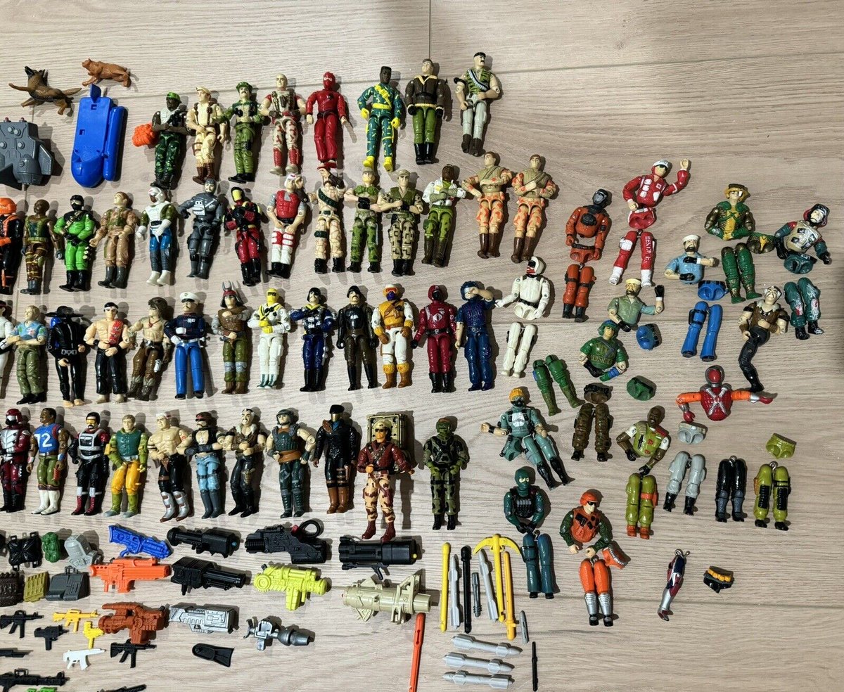 Can you spot any rare gems in this G.I. Joe and vintage toy lot? gi joe and vintage toy collection lot 🔗 ebay.com/itm/2564750597… #RetroToys #eBay #Auction #Sponsored