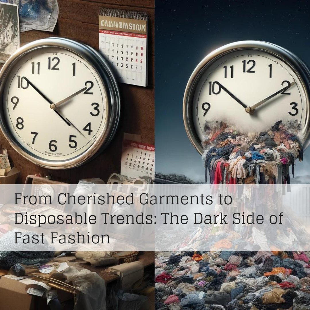 Remember when clothes were meant to last? It's time to break free from the cycle and embrace a more sustainable way to dress. #FashionRevolution #FairTradeFashion #SustainableStyle