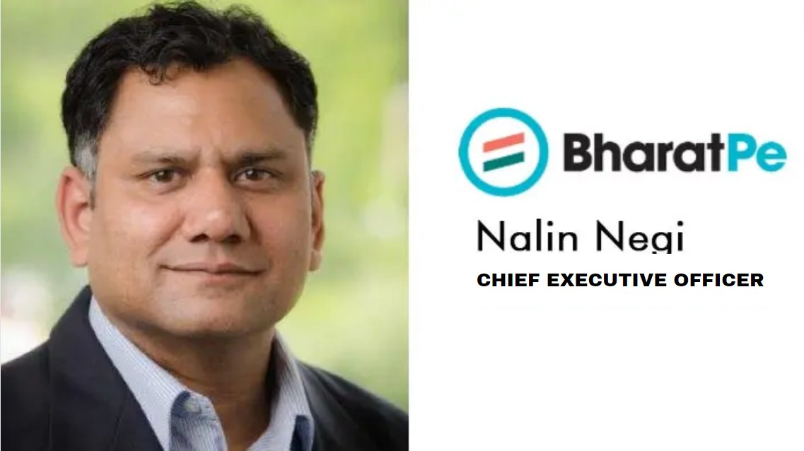 #JustIn | #BharatPe appoints Nalin Negi as Chief Executive Officer