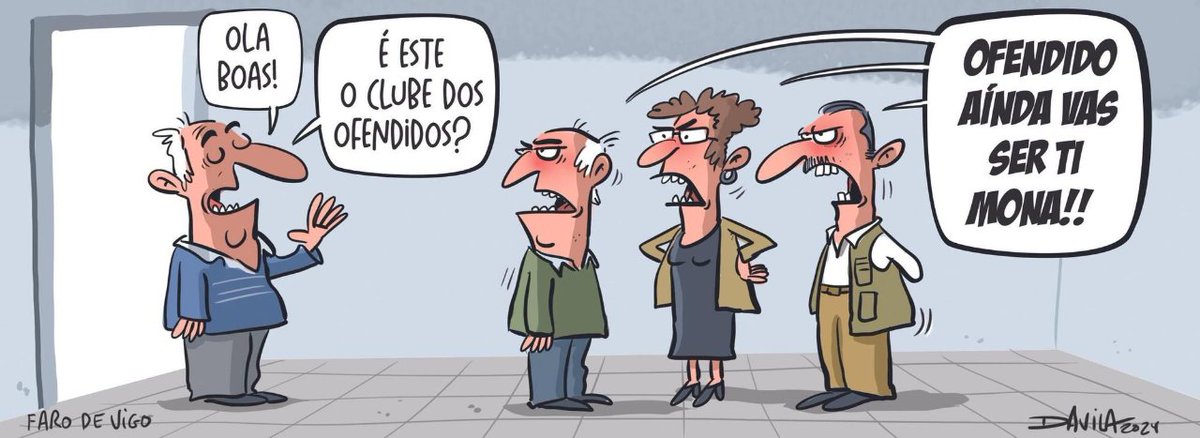 Ofendidiños e repugnantiños... #FelizMartes Máis #humor con @OBichero en 👉 farodevigo.es/opinion/humor/