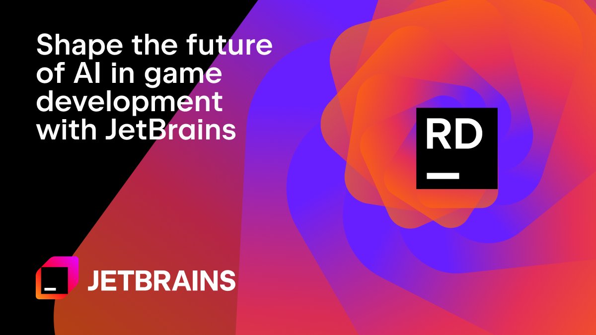 🕹️ Game developers, your insights are needed! Help JetBrains shape the future of AI in game development. Take our 15-minute survey to share how you use AI in your work. You could win a $150 Amazon Gift Card or a JetBrains All Products Pack subscription. Start here:…