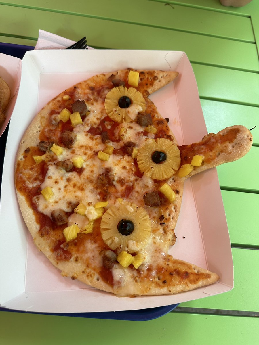 디즈니랜드도 인정한 하와이안 피자 굿🍍