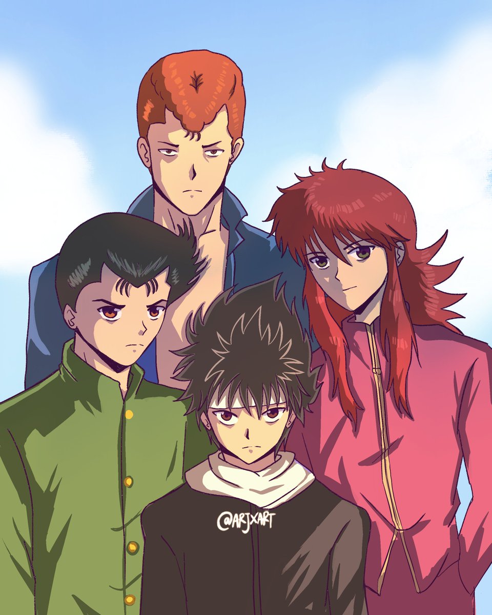 arjxart's tweet photo. Yu Yu Hakusho ✨ #ghostfighter #artmoots https://t.co/3xRefv1iso