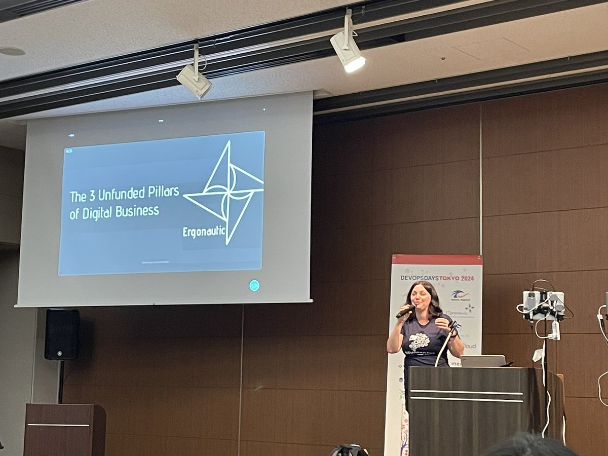 Naresh Jain (@nashjain) on Twitter photo Starting off with <a href="/DivineOps/">Sasha Czarkowski 🇺🇦</a>’ talk on The 3 Unfunded Pillars of Digital Business at <a href="/DevOpsDaysTYO/">DevOpsDaysTokyo 4/15-17開催🌸</a> Starting off with <a href="/DivineOps/">Sasha Czarkowski 🇺🇦</a>’ talk on The 3 Unfunded Pillars of Digital Business at <a href="/DevOpsDaysTYO/">DevOpsDaysTokyo 4/15-17開催🌸</a>