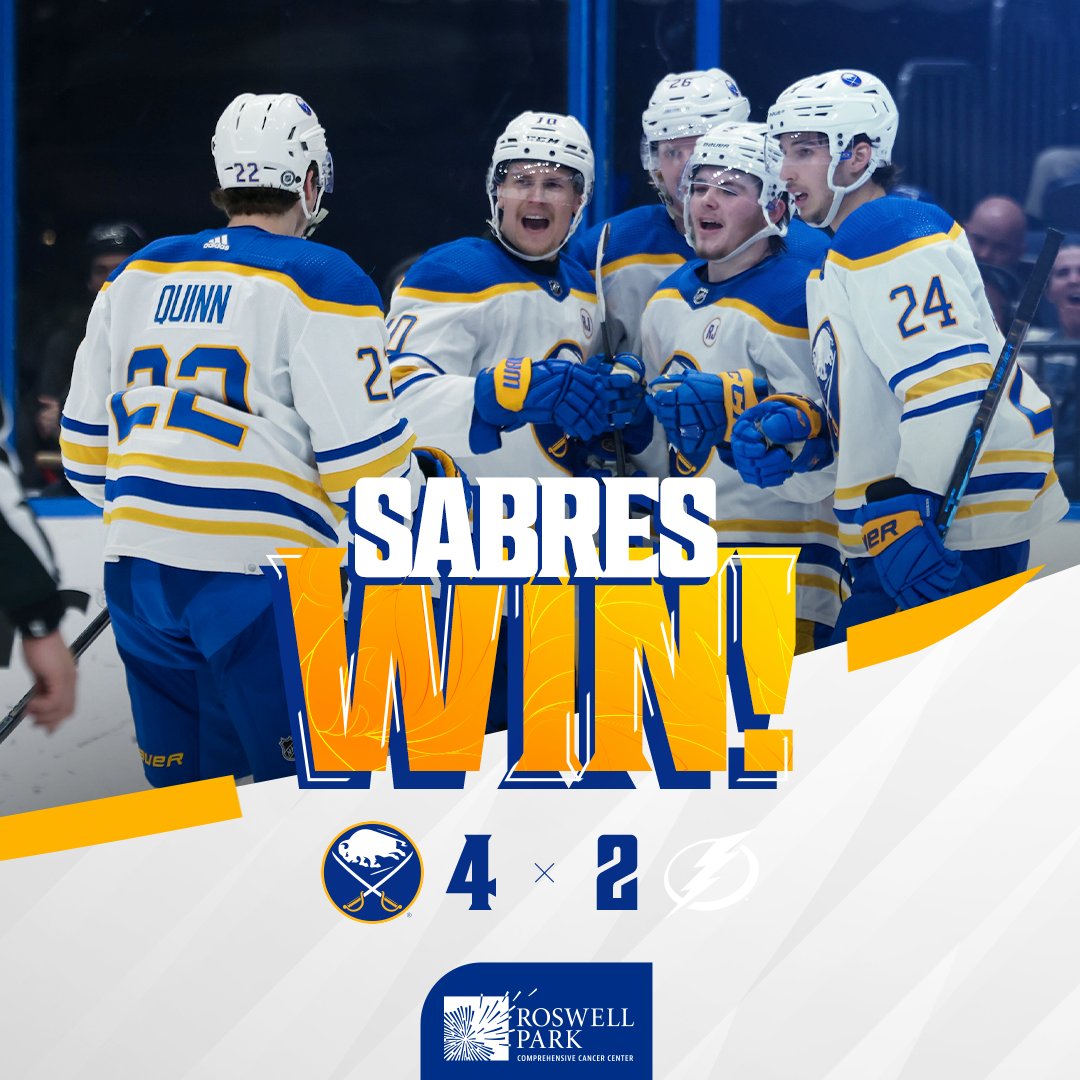 BUFFALO SABRES WIN ⚔️