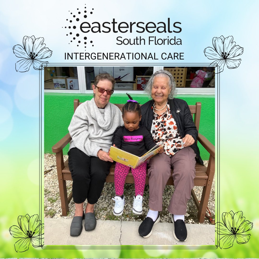 At #EastersealsSouthFlorida, we believe in creating opportunities for intergenerational connection and companionship. Activities that bring together our students and seniors offer greater engagement and increased purpose, stimulation and reflection. 💚

#IntergenerationalCare